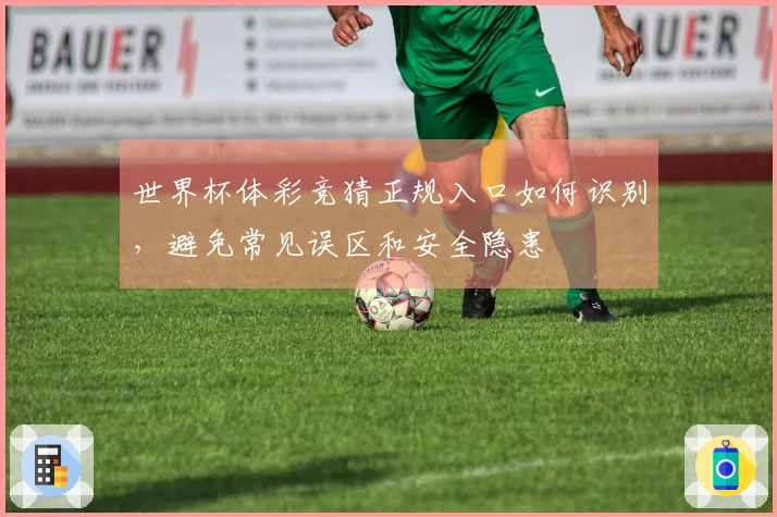 世界杯体彩竞猜正规入口如何识别，避免常见误区和安全隐患