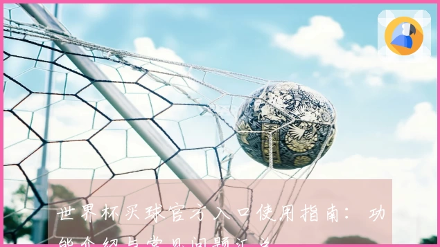 世界杯买球官方入口使用指南:功能介绍与常见问题汇总
