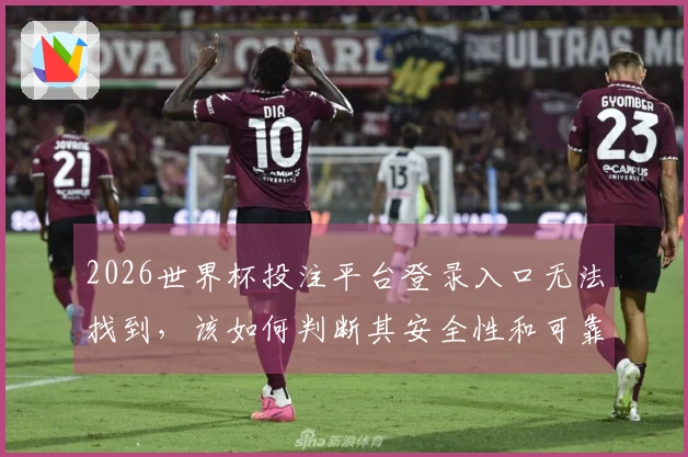 2026世界杯投注平台登录入口无法找到，该如何判断其安全性和可靠性？