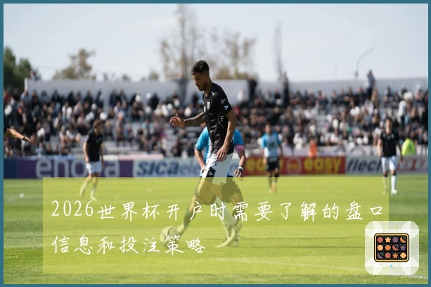 2026世界杯开户时需要了解的盘口信息和投注策略
