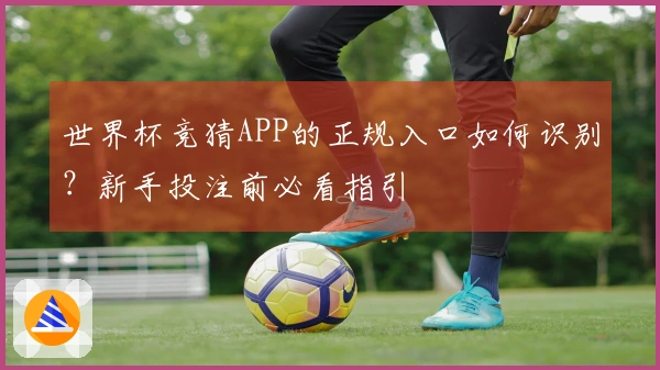 世界杯竞猜APP的正规入口如何识别？新手投注前必看指引